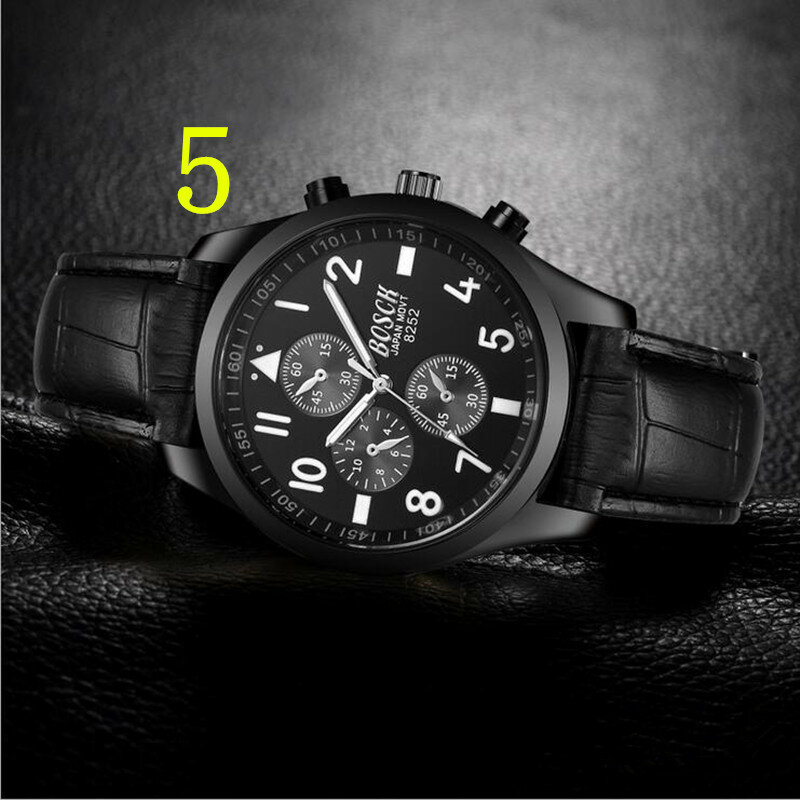 Relógio dos homens nova moda, simples luxo negócios watch.9