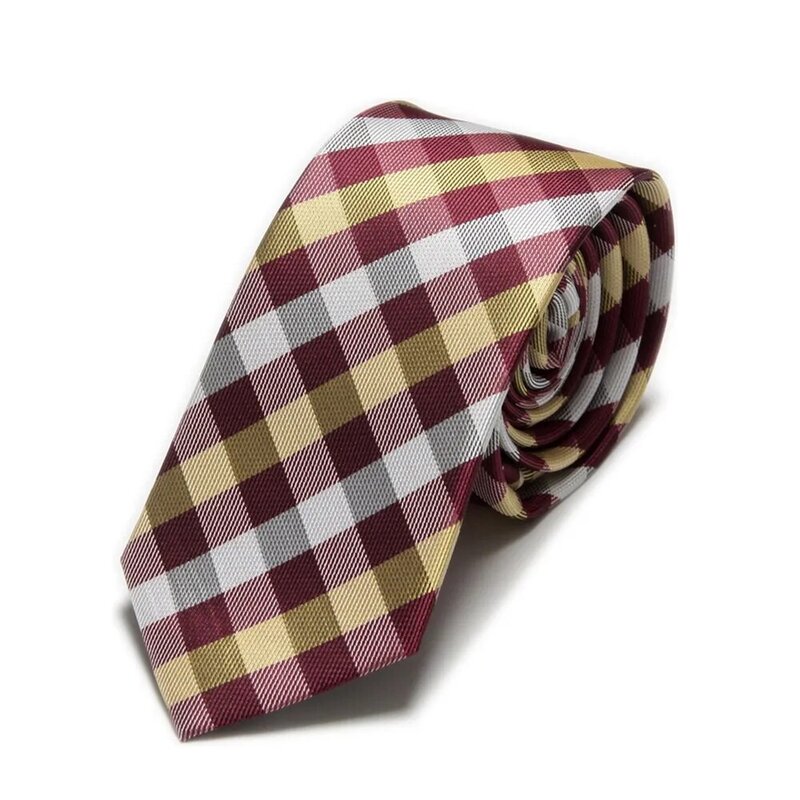 2019 Nuovi uomini di accessori legami del Collo tie plaid cravatte di Nozze