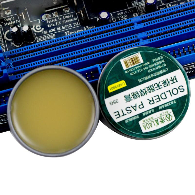 LAOA  25G  No Acid SMD Soldering Paste Flux Grease  10cc Repair Tool Solder PCB Free Shipping