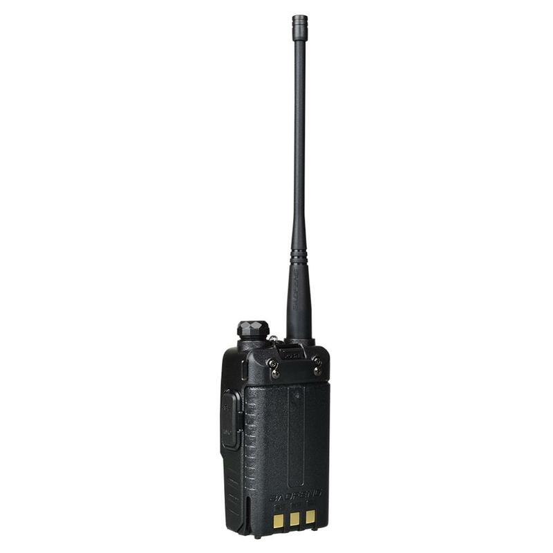 Baofeng-Radio portátil UV-5RE Plus, walkie-talkie de dos vías, 5W, vhf, uhf, comunicador de banda Dual, transceptor de mano