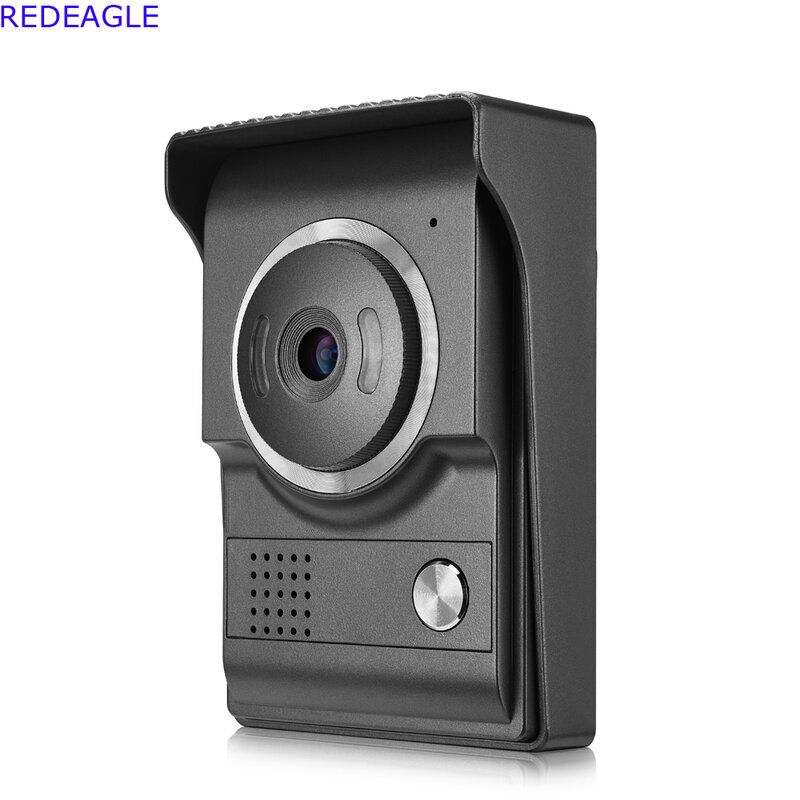 Pojedyncza kolorowa kamera drzwiowa 700TVL zewnętrzna jednostka wejściowa do systemu wideo z domu domofon telefoniczny System kontroli dostępu