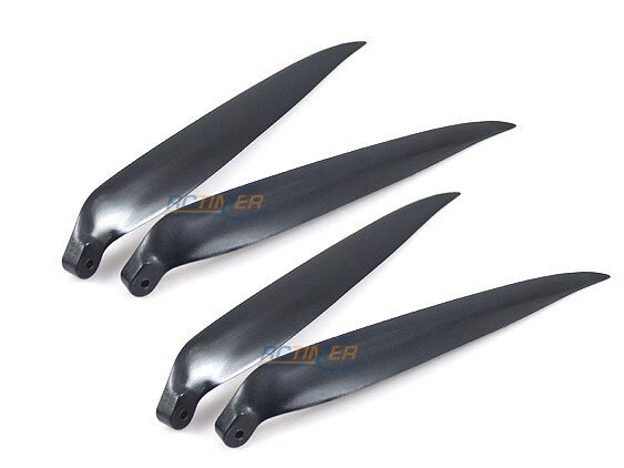Rctimer 1060 1160 10x6 11x6 Folding Propeller Prop Blade Precision for RC Powered Glider Plane Multirotor Quadcopter Parts 2Pair