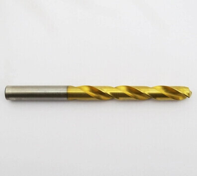 1PCS 13.5mm-16mm High Speed Steel Titanium coated straight shank Twist Drill Bits for metal ( 13.5mm/14mm/14.5mm/15mm/16mm)