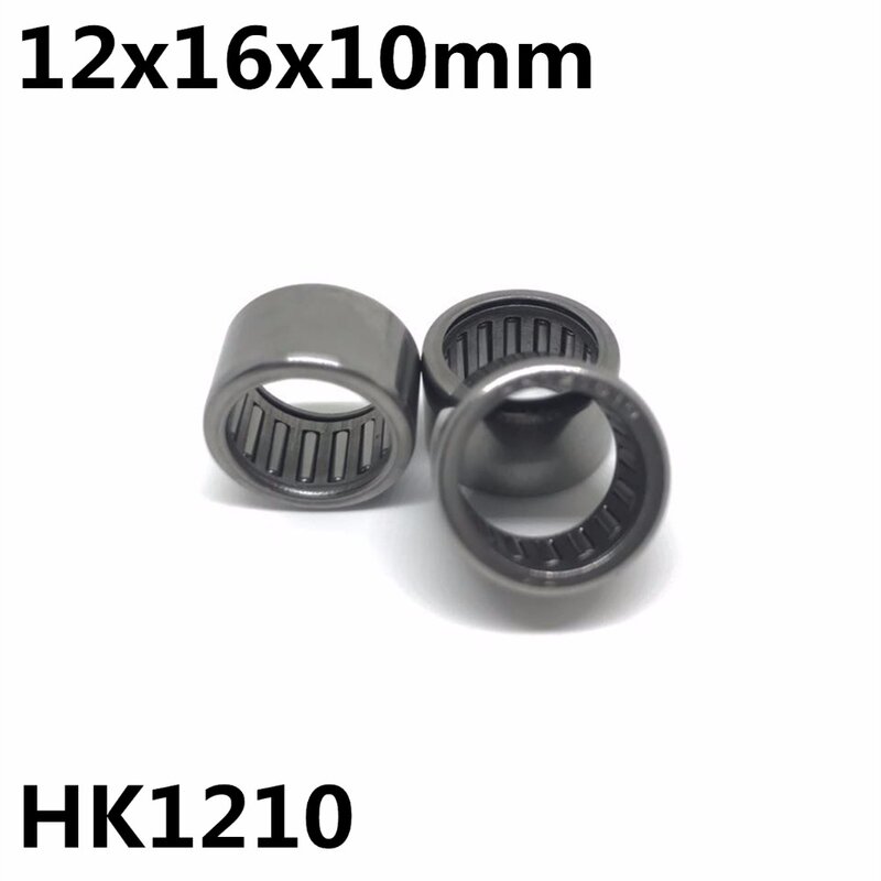 Rodamientos de rodillos de aguja tipo carcasa, alta calidad, HK1210, 12x16x10mm, 57941/14, 10 unidades, HK050909