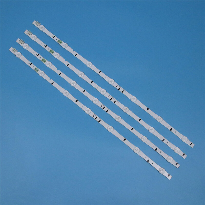 Barras de matriz para samsung com led de 32 polegadas, 4 peças, luz de fundo de tv, faixas de luz de matriz, lâmpadas