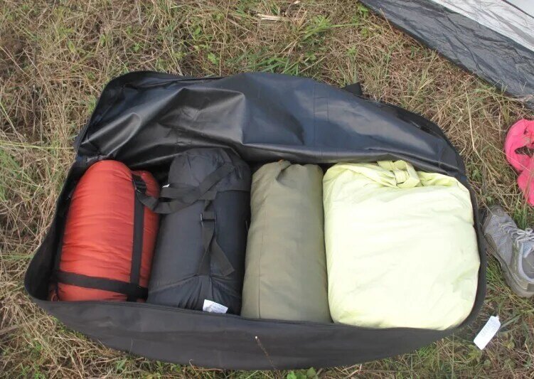 Bolsa de viaje de gran capacidad, mochila de lona de 180l, equipo de almacenamiento de coche, bolsa de equipaje fuerte, tela de nailon 1000d