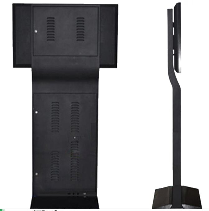 Напольный автономный сенсорный экран 47 55 65 дюймов, внешний двойной ЖК-дисплей/монитор, цифровая вывеска, рекламный компьютер для игроков