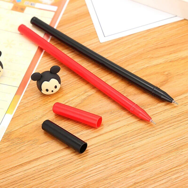 1 Pc kreatywny Cartoon silikonowy długopis żelowy 0.5mm szkolne materiały biurowe do pisania egzamin studencki zapasowe narzędzie szkolne materiały biurowe prezent