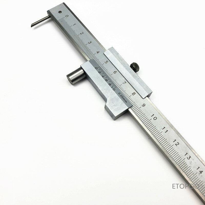 Znakowanie równoległe ze stali nierdzewnej suwmiarka 0-200mm 300mm 400mm 500mm marking gauge z węglików spiekanych znakowanie narzędzie pomiarowe