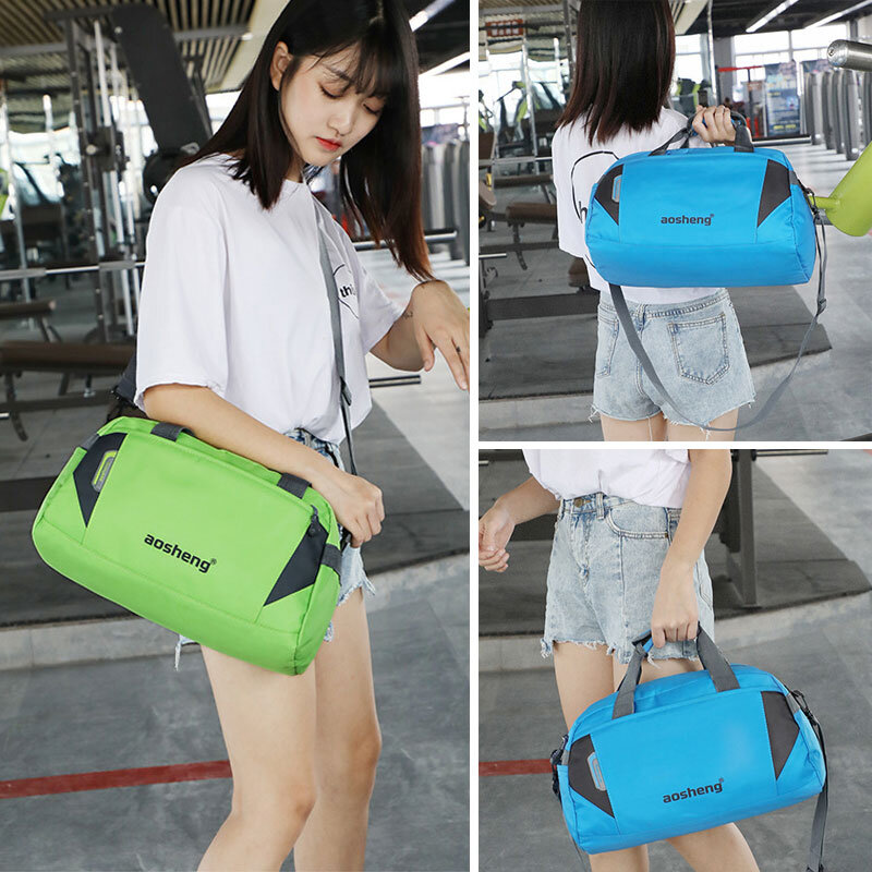 Scione Travel Luggage Handbags Women High Quality Sport Duffel Shoulder Bags Men Simple Casual Fitness Outdoor Crossbody Bag