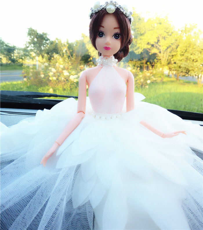 1 pçs corpo comum móvel princesa boneca bebê 30cm casamento vestido de design suite crianças brinquedo brinquedo presente da menina 022003