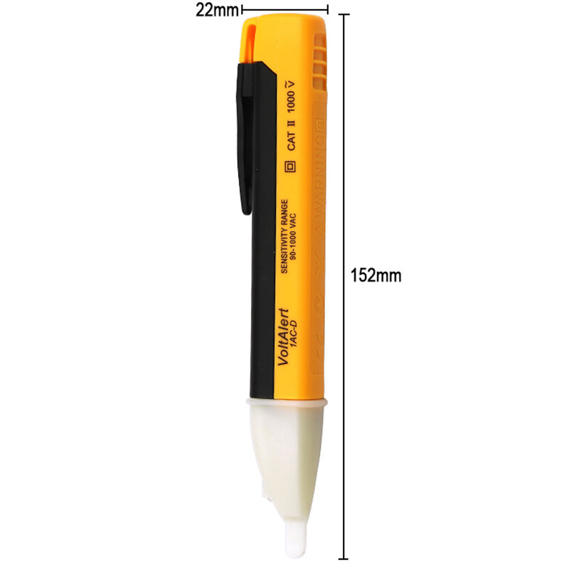 Elektrische Anzeige 12-1000V Sockel Wand AC Power Outlet Voltage Detector Sensor Tester Pen