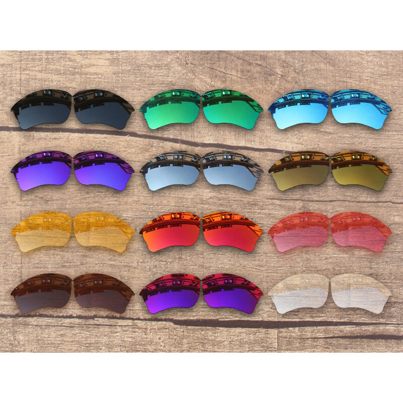 Vonxyz lentes de substituição para oakley half jacket xlj, lentes de reposição polarizadas, 20 + opções de cores
