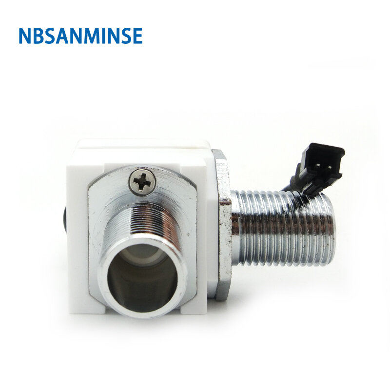 Válvula de solenoide de pulso SM308C4, válvula de solenoide de grifo de baño de inducción de 6,5 V, NBSANMINSE