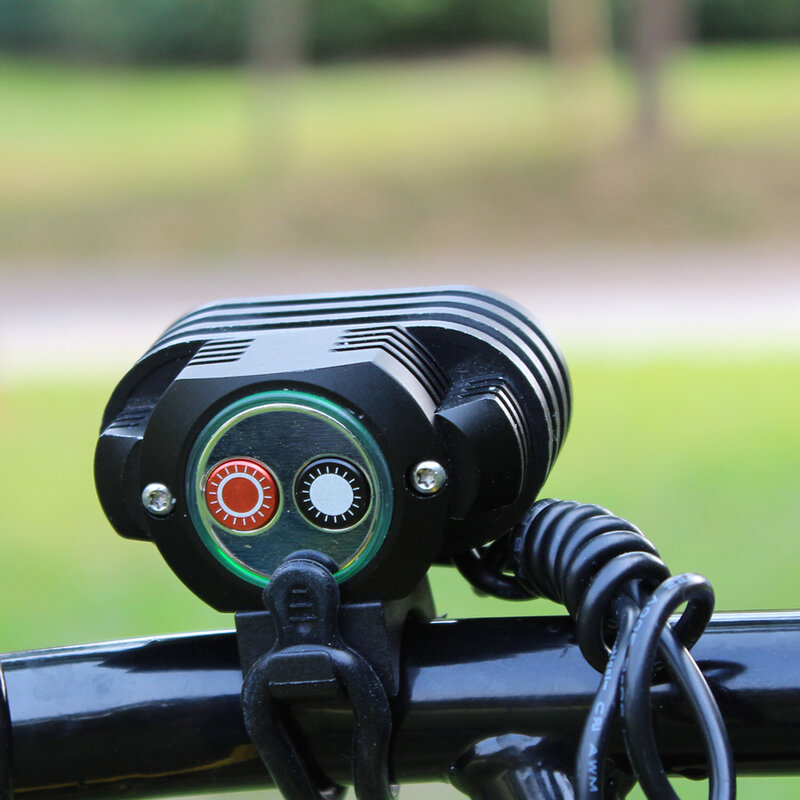 Передсветильник фонарь для велосипеда, XM-L2 лм, 2 шт., светодиодов, 4 режима постоянного тока