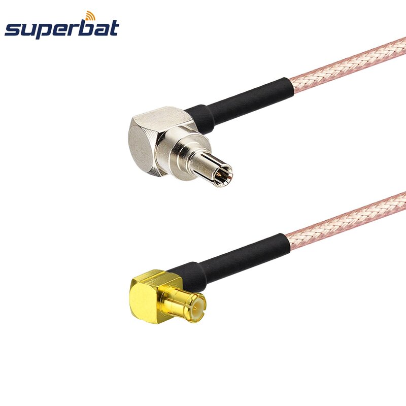 Superbat CRC9 Plug Haakse Mcx Mannelijke Rechte Hoek Pigtail Kabel RG316 15Cm Rf Coaxiale Kabel