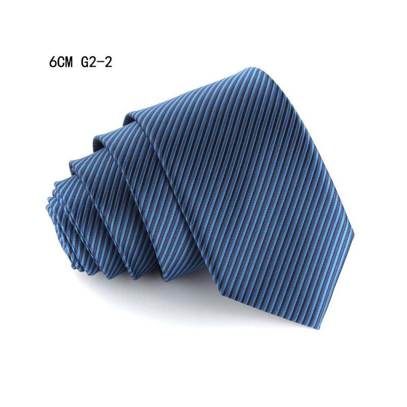 HOOYI 2019 corbatas delgadas rayadas para hombres corbata de punto de moda