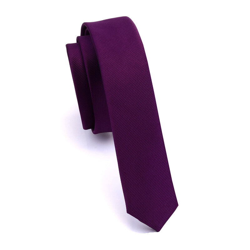 GUSLESON-Corbata ajustada de 4cm para hombre, corbatas informales de calidad, color rojo, amarillo y verde, hechas a mano, a la moda, para fiesta de boda