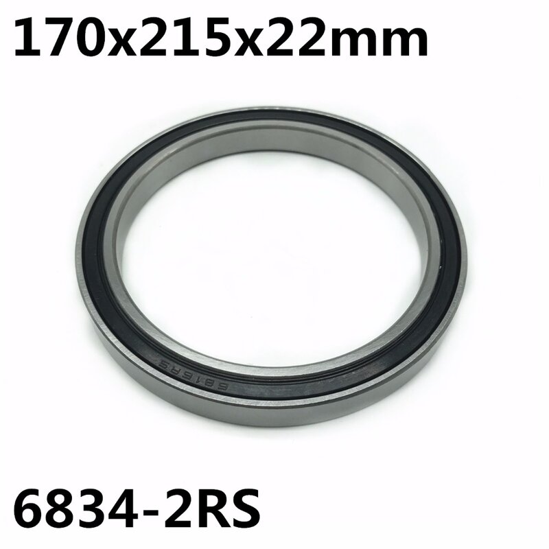 1 pz 6834-2RS 170x215x22mm l'alta qualità di ultra-sottili cuscinetti radiali a sfere 6834RS 6834