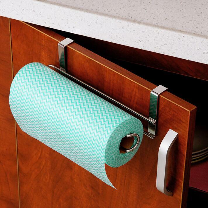 2019 nowy wysokiej jakości domu rolki wc pod uchwyt stojak ze stali ręcznik papierowy stalowa szafka kuchnia akcesoria do przechowywania