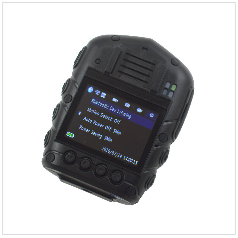 HIROYASU BW-X1C HD 32GB 1080P 30fps BODY-WORN CAMERA Video Speaker Microphone with Wireeless Bluetooth-compatible & PTT