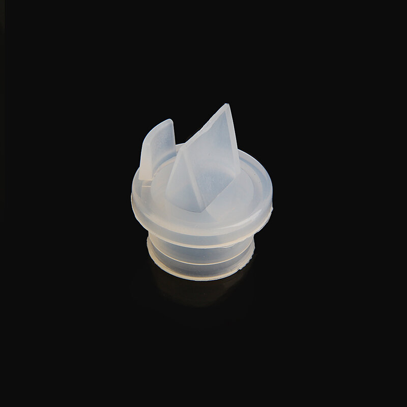 Piezas de bomba de leche materna de válvula de pico de pato, accesorios de silicona para bomba de pezón de alimentación de bebé