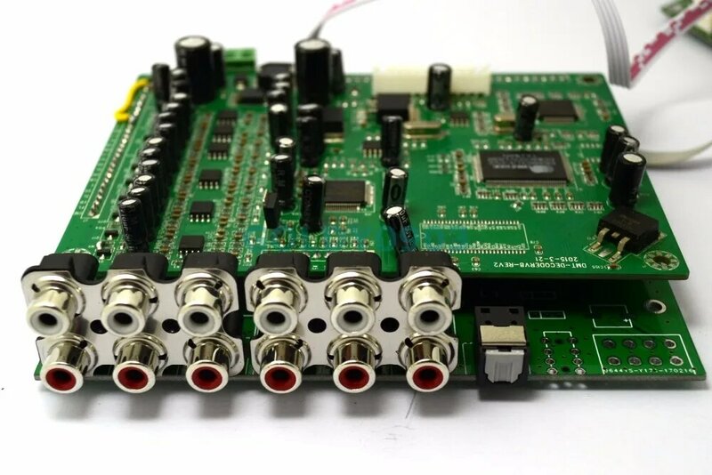 ZY-DTS8HD-placa decodificadora de 7,1 canales, DTS, AC3, 3D, HDMI, 1,4, DTS