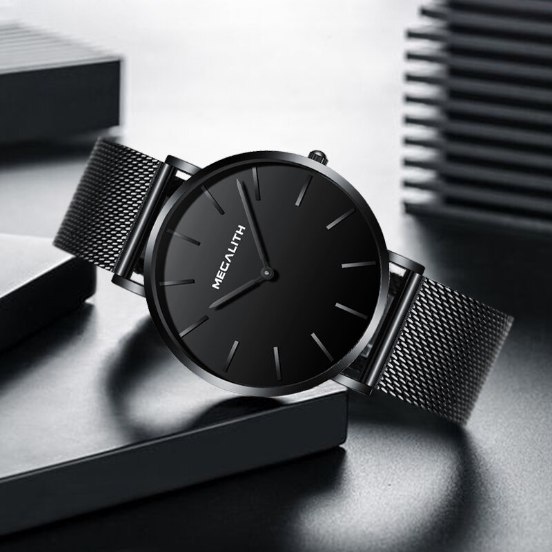 Большая распродажа, все часы распродажа 9,99 $ MEGALITH мужские s часы лучший бренд Роскошные часы для мужчин