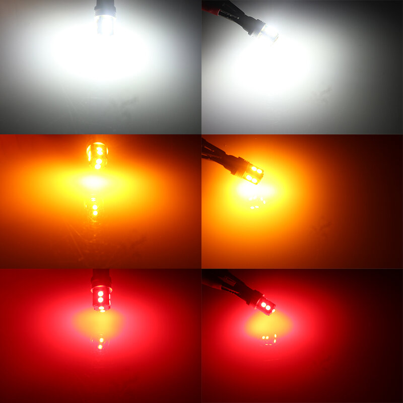 Bombillas LED Canbus H21W BAY9s, sin errores, de repuesto para luces de estacionamiento o de marcha atrás, intermitentes, (2)