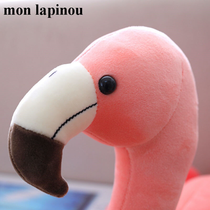 1 pc 25cm 35cm 50cm Plush Flamingo Toys Stuffed Bird Soft Doll Pink Flamingo Kids Toys Wedding Gift High Quality