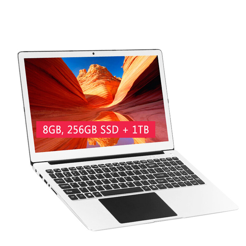 Ноутбук 15,6 дюйма I7 8550U 8 Гб DDR4 RAM 240 ГБ SSD + опция 1 ТБ HDD 15,6 дюйма HD игровой ноутбук компьютер