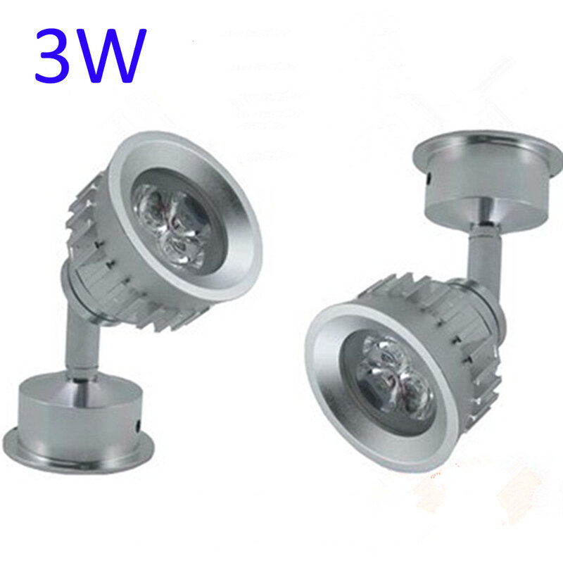 3W Epistar Small Led Spotlights For Showcase Cabinet