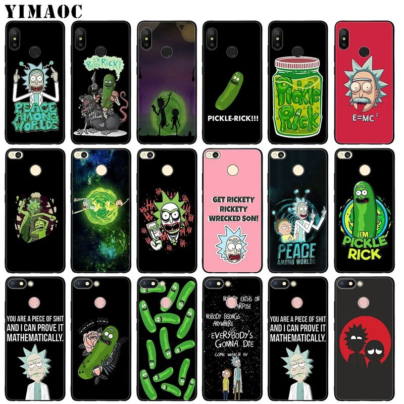 YIMAOC Rick And Morty Soft Silicone Phone Case for Xiaomi MI 10 9 9T CC9 CC9E A3 Pro 8 SE A2 Lite A1 Mi10 Mi9 Cover