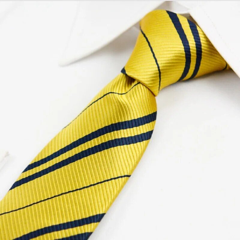 2019 Школьный Галстук для мальчиков, галстук в полоску для колледжа, тонкие галстуки для мужчин, красный