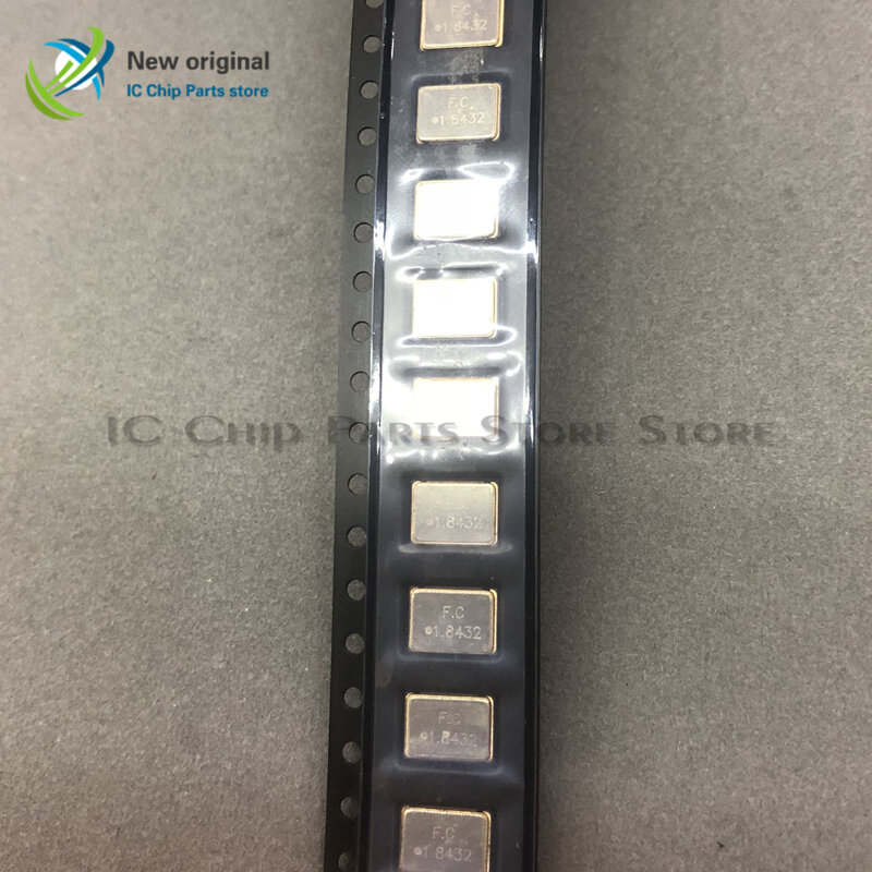 5PCS 1.8432M Rectangular 1.8432MHZ Original Inline Active Crystal Bell Full Size DIP14