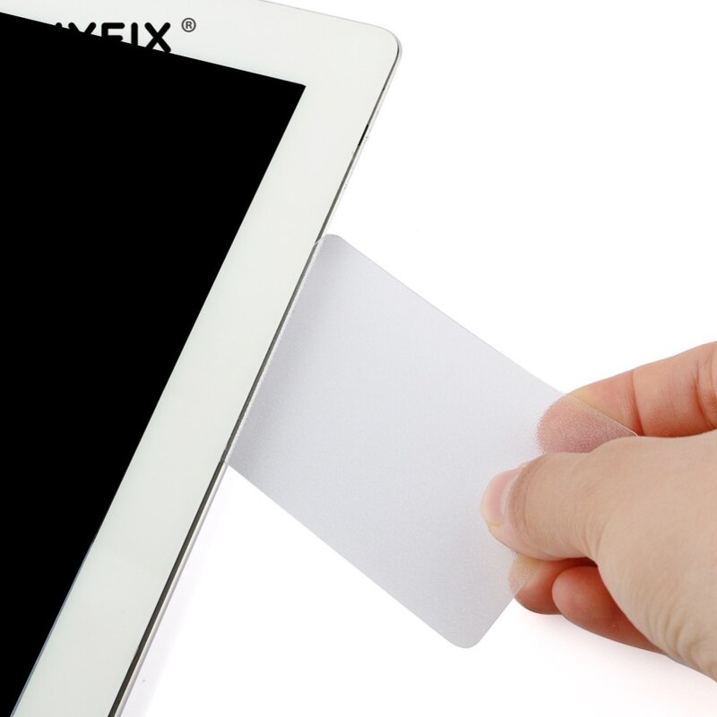 Lubang Plastik Kartu untuk Ponsel Tampilan Layar LCD Membongkar Pry Scraper untuk Iphone Ipad Tablet PC Pembongkaran Alat Perbaikan