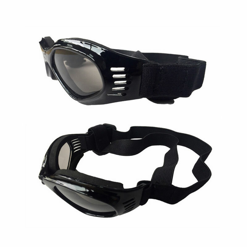 조정 가능한 접이식 애완견 고양이 선글라스 고글 방수 windproof eye wear protection uv sun glasses for small medium dogs
