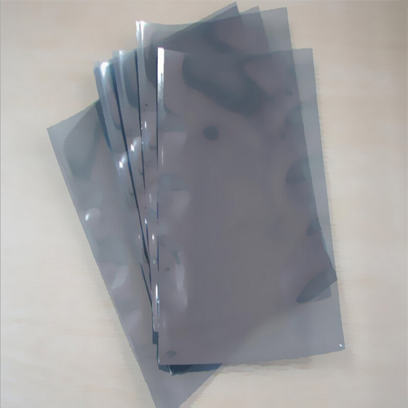 Sacos de proteção antiestática, sacos de 16cm x 40 cm ou 6.30x15.75 polegadas, esd pacote antiestático, 50 unidades