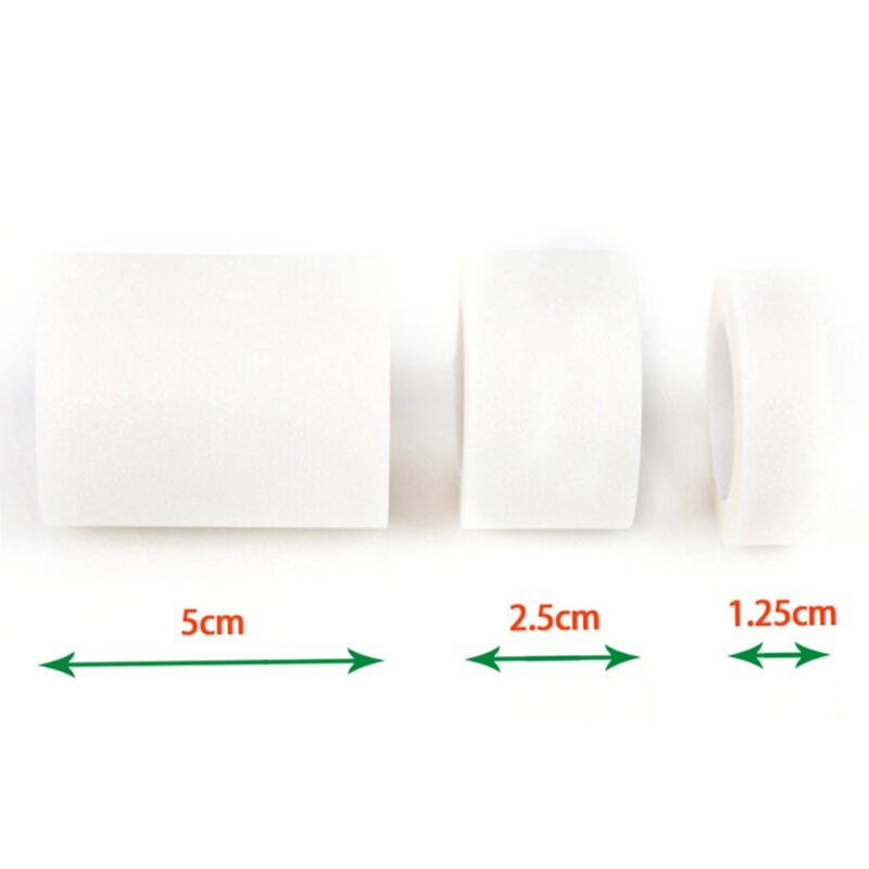 Cinta médica transparente cinta transpirable cuidado de heridas 1,25 cm o 2,5 cm o 5 cm anchos disponibles marca de calidad