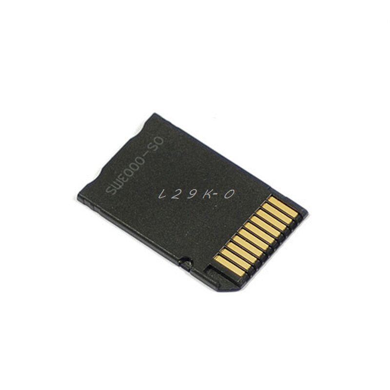 Cartões de memória acessórios sdhc tf à vara de memória ms pro duo psp adaptador conversor cartão novo