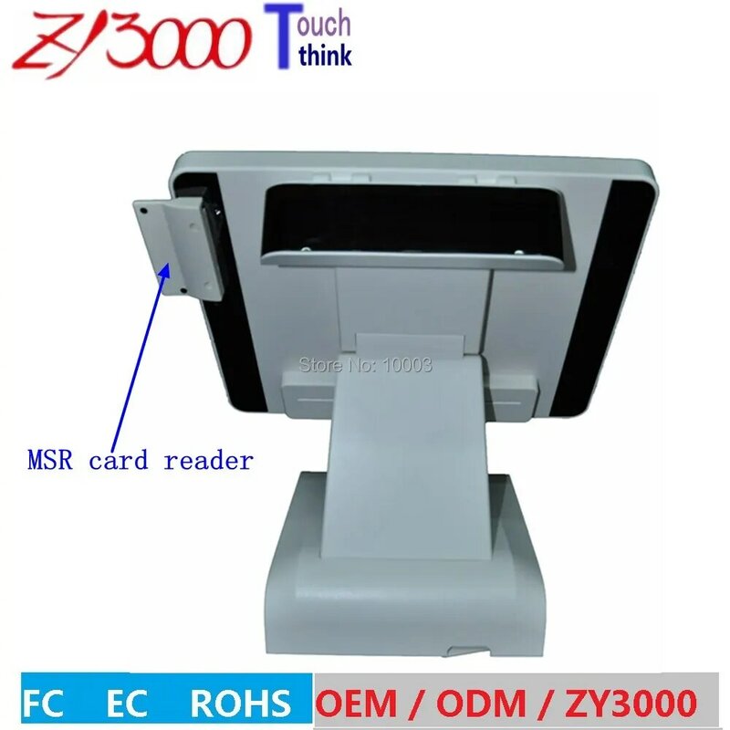 15 inch Fabrik Preis I5 3317U 8G Ram 128G SSD Kapazitive Touch Screen POS System Touchscreen POS-Terminal
