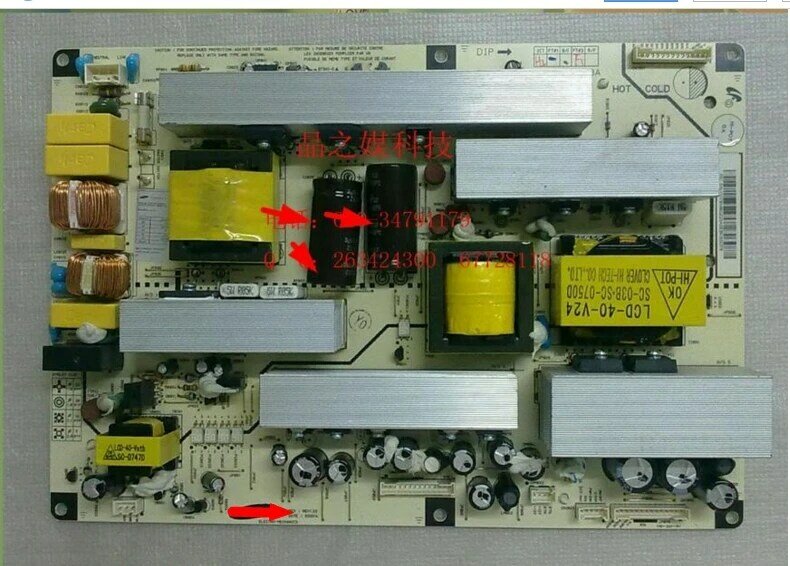 For 40s40bp  POWER supply board bn96-02023a  Price differences