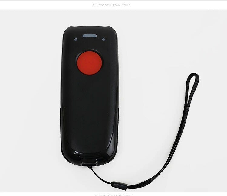 Neue scanhero Tasche drahtlose Bluetooth-Barcode-Scanner Laser tragbare Lesegerät Rotlicht-CD für iOS Android Windows