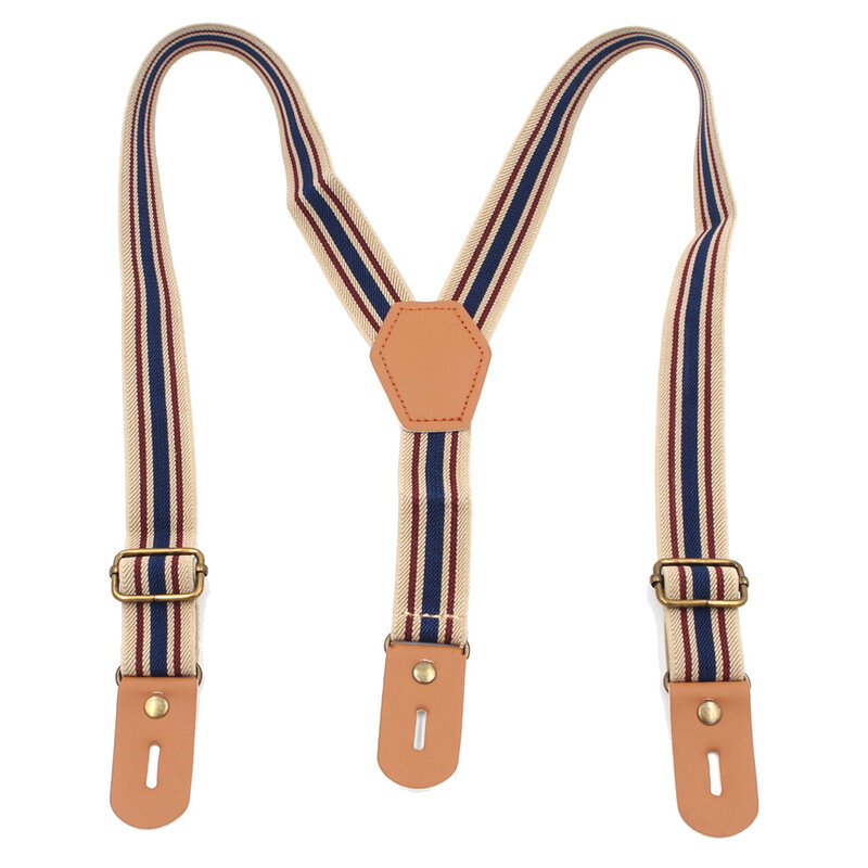 Nuovi bottoni per bambini bretelle bretelle per bambini bottoni per bambini regolabili elastici cinturino Tirantes Bretelles larghezza: 2.5cm lunghezza: 65cm