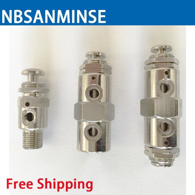 NBSANMINSE – Mini vanne pneumatique M5 G 1/8, 2P 31P 3P 41P 4P 4PP, haute qualité