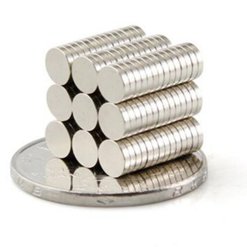 Неодимовые магниты Zion 20/50/100 шт., диаметр 4x1 мм, супермощный магнит N35, маленькие круглые постоянные редкоземельные магниты, диск 4*1 мм