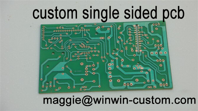 Free shipping 1pc custom pcb board service Best single sided pcb fr4 pcb from PCB Manufacture