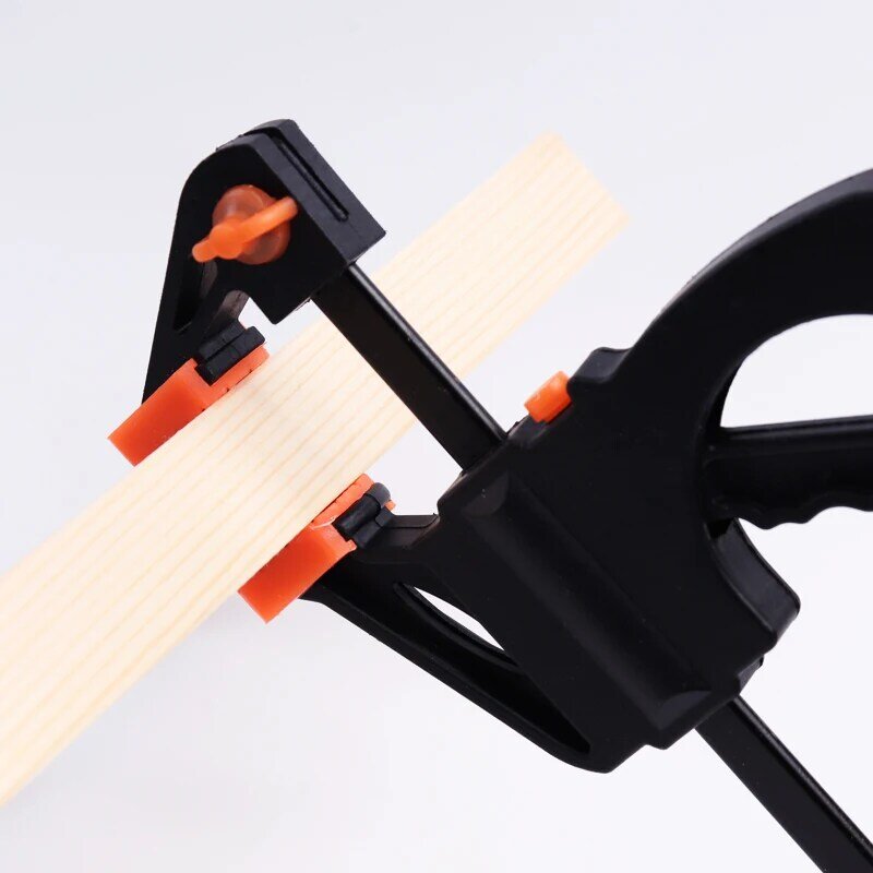 4 Inch Quick Ratchet Release Speed Squeeze Wood Working Work Bar F Clamp Clip Kit Gadget Tool DIY Hand Tool