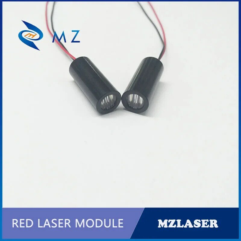 Módulo de laser de linha 635nm10mw, unidades de grau industrial apc 15 graus, 30 graus, módulo de laser de 45 graus