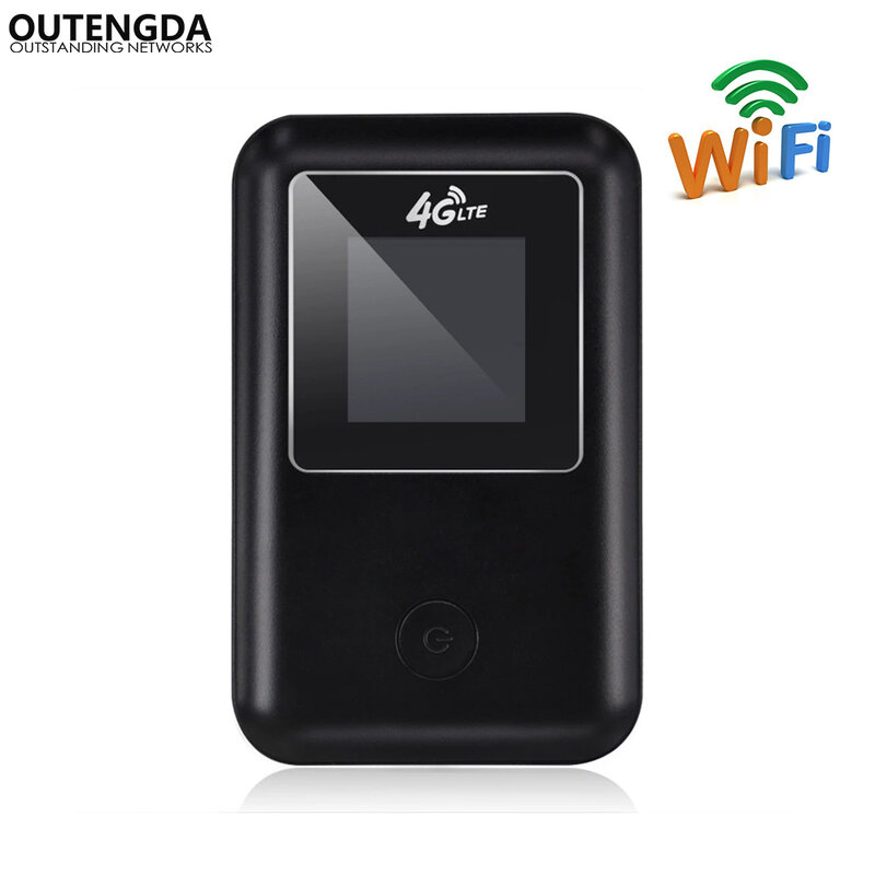 4G Wifi Router Mini LTE Router ไร้สายปลดล็อก 3G/4G FDD EVDO แบบพกพา Wi fi router กับซิมการ์ดสล็อต